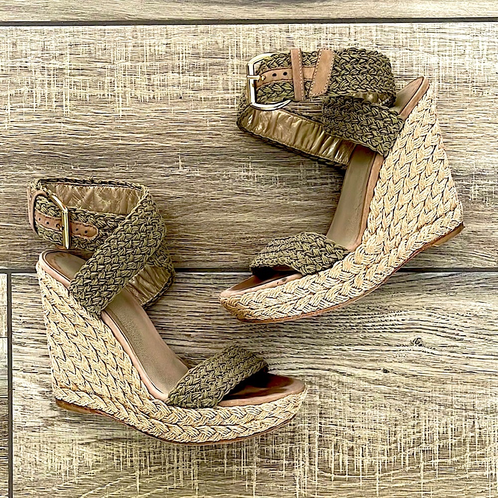 STUART WEITZMAN Alex Wedges - Picture 1 of 7